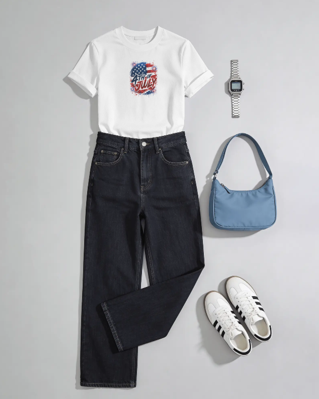 The 1776 Mashup Tee