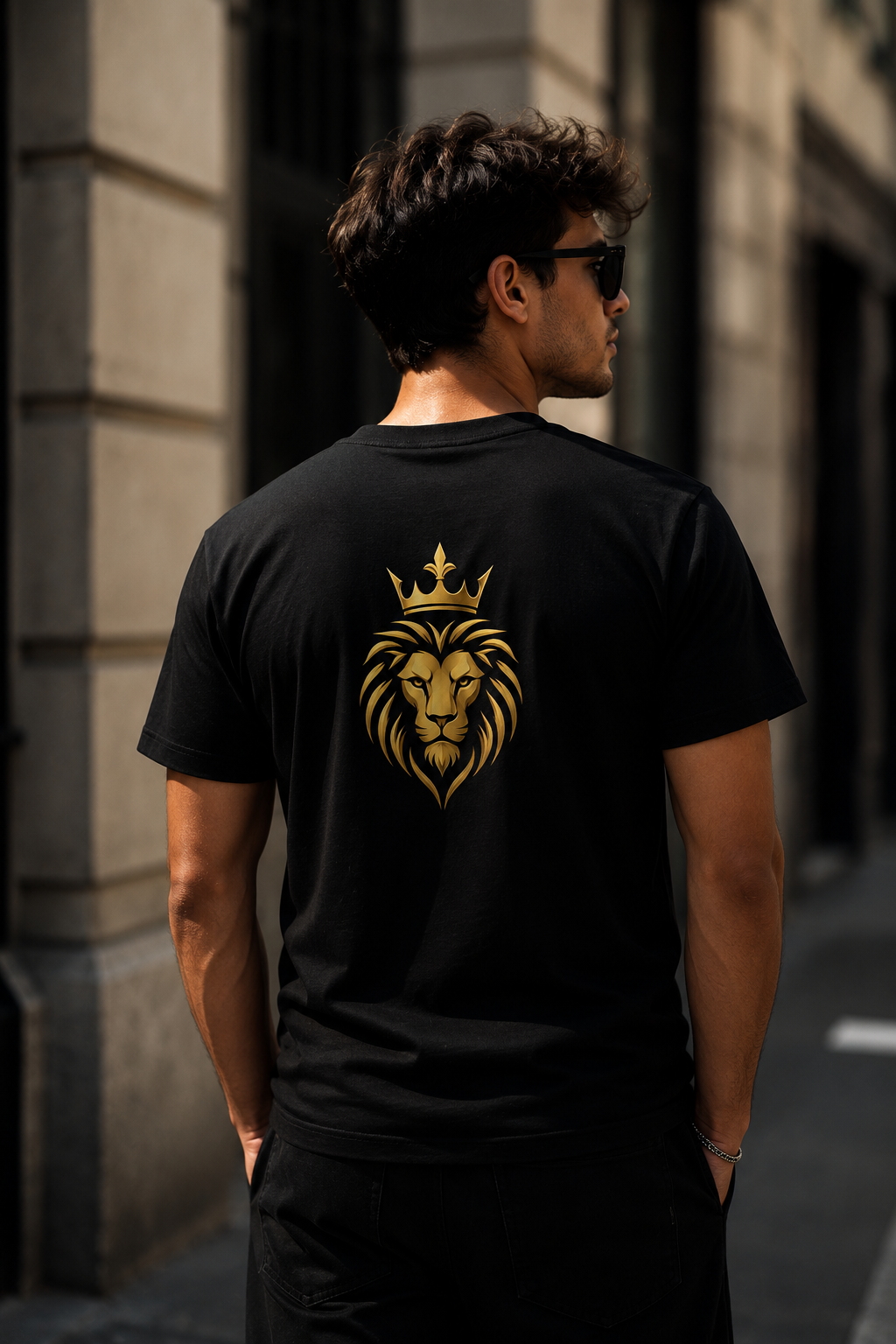 The Golden King Lion Tee