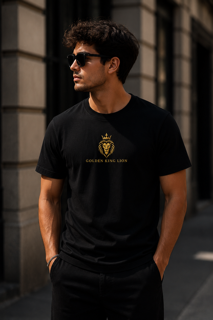 The Golden King Lion Tee
