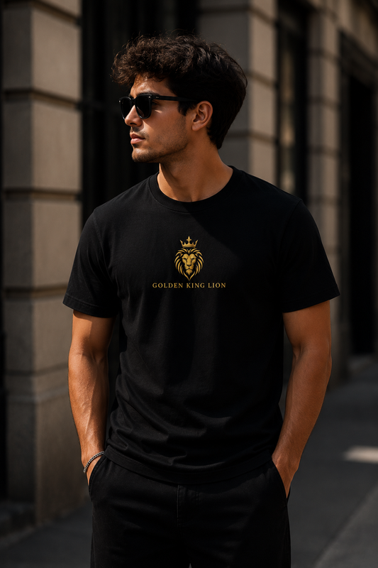The Golden King Lion Tee
